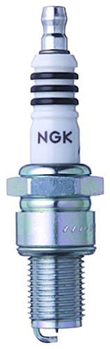 Image of Set (8pcs) NGK Iridium IX Spark Plugs Stock 6801 Nickel Core Tip Taper Cut 0.032in BR10EIX