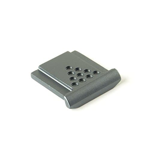 Image of DSLRKIT Universal Hot Shoe Cover for Camera, Graphite Silver