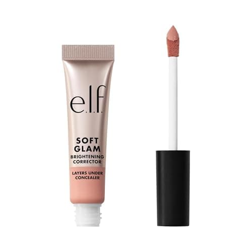 Image of e.l.f. Soft Glam Brightening Corrector, Helps Minimize Dark Circles & Discolouration, Hydrating with a Natural Finish, Vegan & Cruelty-Free, Light Pink