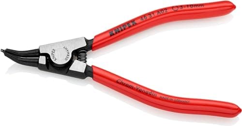Image of KNIPEX Circlip Pliers for External Circlips on Shafts 45° Angled with Plastic Coating 130 mm, 46 31 A02