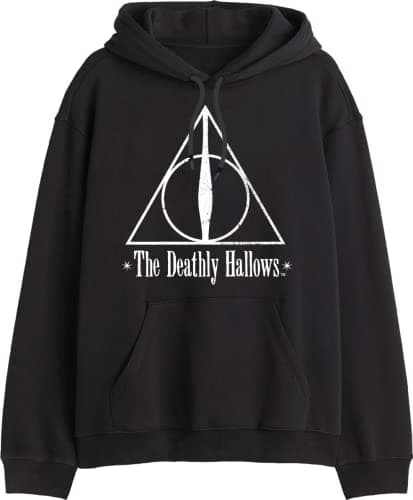 Image of HARRY POTTER Men's Hooded Sweatshirt, Black, M