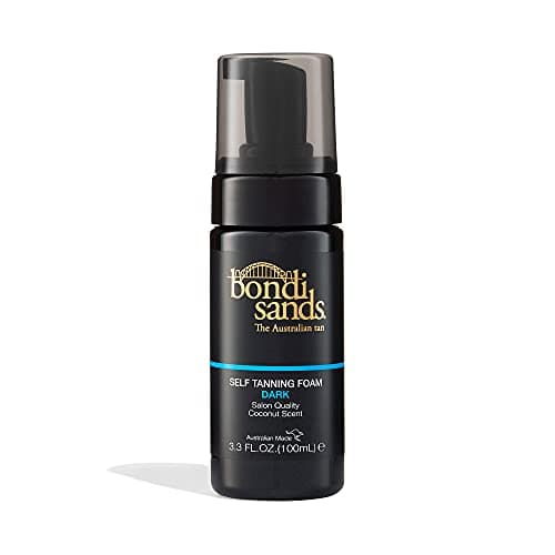 Image of Bondi Sands Dark Self-Tanning Foam | Lightweight, Buildable Formula Gives a Deep Bronzed Glow for a Flawless Finish, Enriched with Aloe Vera, Vegan + Cruelty Free, Coconut Scent | 100 mL/3.3 Oz