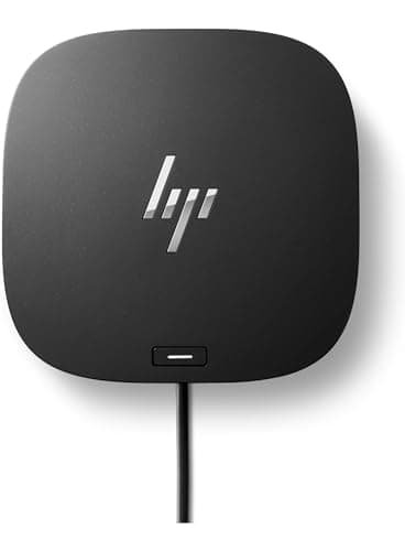 Image of HP G5 Essential Docking Station | Thunderbolt | USB 3.0 | 2x 1.4 DisplayPorts | HDMI 2.0 | Audio | RJ-45 | Black