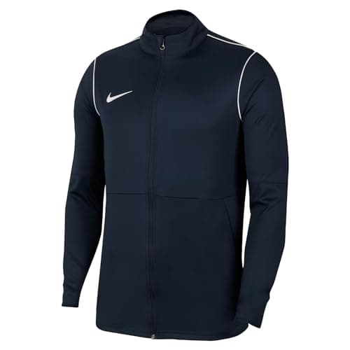 Image of Nike Unisex Kids Y Nk Dry Park20 Trk Jkt Sport Jacket, Obsidian/White/White, S EU