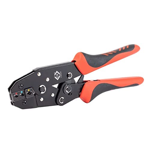 Image of Ratchet Crimping Pliers for Insulated Terminals 0.5-6.0mm²