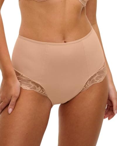 Image of Fantasie Reflect High Waist Brief Natural Beige Beige L - 14