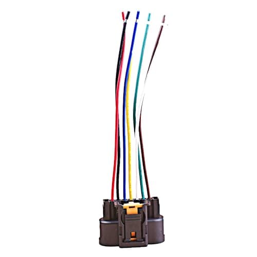 Image of LoreenCar Car 7 Pin Ignition Coil Connector Plug Wiring Harness, Ignition Coil Plug Connector Replacement for Vauxhall Adam Astra J Corsa D Replaces 1930-0958 PP10000888 15CM (1 Pcs)