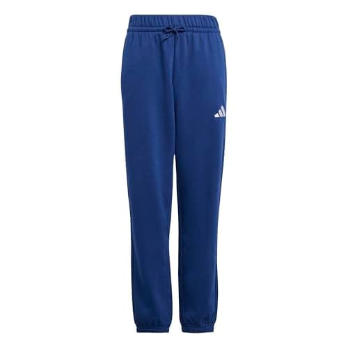 Image of adidas Unisex Kids Essentials Pants, Dark Blue/White, 9-10 Years