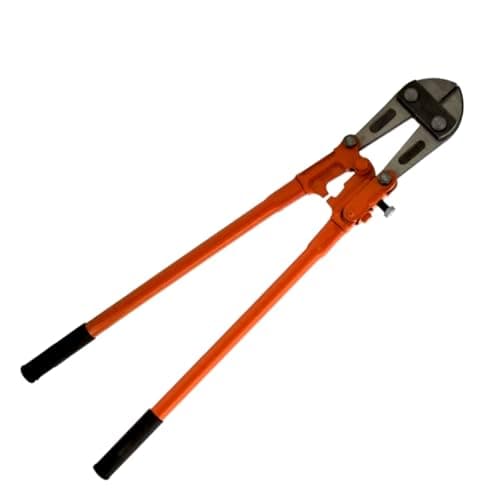 Image of Heavy Duty 24” Bolt Cutters, Cropper Tool with Rubberized Anti-Slip Easy Grip Handles for Mechanics, Carpentry, Building, Plumbing, Ergonomic Rubber Grips