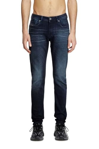 Image of Diesel Men's 1979 Sleenker Skinny Jeans, Blue, 32W x 32L