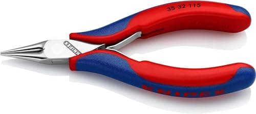 Image of KNIPEX Electronics Pliers with Box Joint with Multi-Component Handles 115 mm, 35 32 115