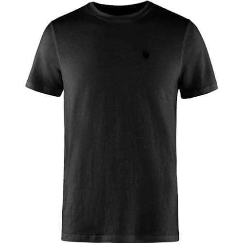 Image of Fjallraven 12600215-550 Hemp Blend T-Shirt M T-Shirt Men's Black Size L