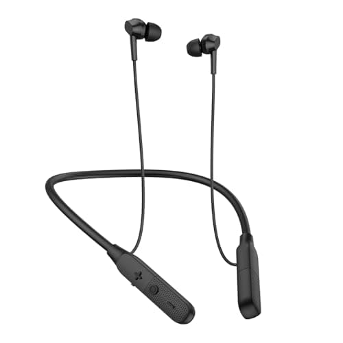 Image of LAMA Bluetooth 6.0 Neckband Headphones with Mic, Flexible Wireless Headphones in-Ear Stereo Wireless, 30 Hrs Play Music for Sports, Gym, Running