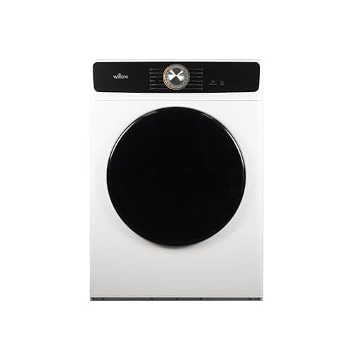 Image of Willow W8TDW 8kg Vented Tumble Dryer with 8 Programmes, 120 Min Max Cycle Time, Front Loading - White