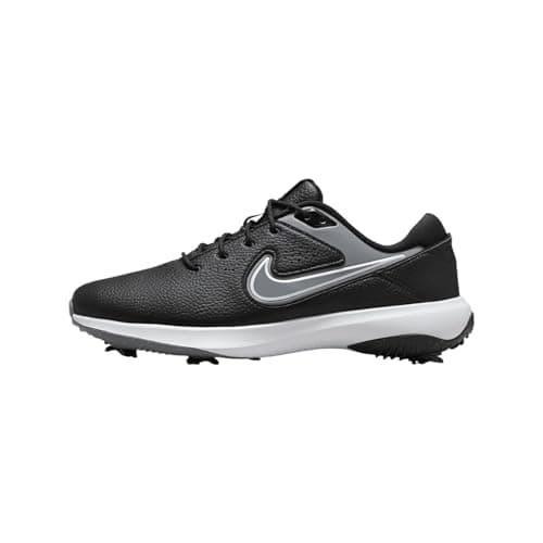 Image of Nike Victory Pro 3 Men's Golf Shoes (Wide) (DX9028-003, Black/Cool Grey/White), Black, 10.5 UK