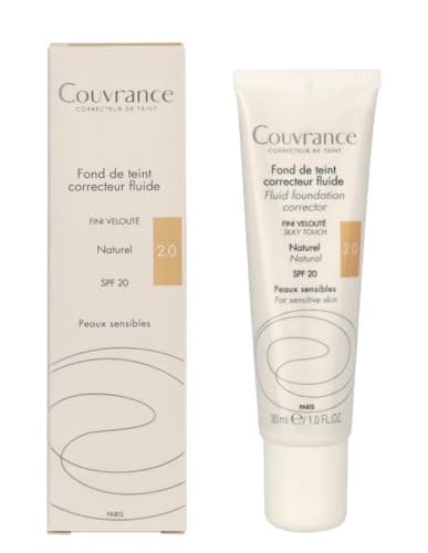 Image of Avène Couvrance Fluid Foundation Corrector SPF 20 30ml - 2.0 Natural