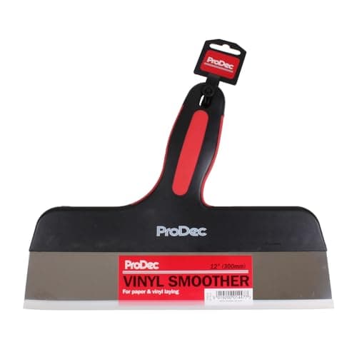 Image of ProDec RVS12 12" Vinyl Smoother for Smoothing Vinyl Wallpapers, Taping and Jointing, Black