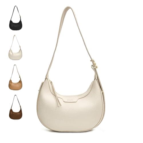 Image of ModaZeal Crescent Shoulder Bag for Women PU Leather Small Shoulder Crescent Bag Ladies Half Moon Crossbody Bag Moon Shaped Handbag Y2K Sling Bag with Adjustable Strap