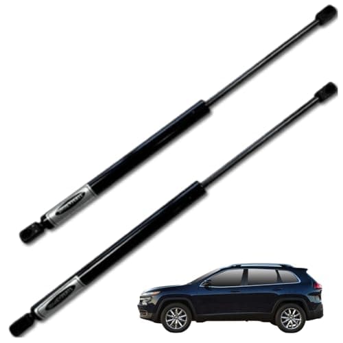 Image of Tailgate/Boot Gas Struts (Set of Two) for Jeep Cherokee (2013–2024) SUV/SUV Van | Rear Boot Gas Lift Struts | Easy Installation | OE-Quality Gas Springs