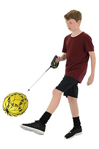Image of Kickmaster Close Football Control Shoot Pass Trainer Soccer Skills Practice Set