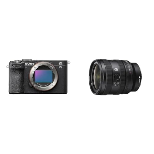Image of Sony Alpha 7CII | Full-Frame Mirrorless Camera Black + SEL2450G F2.8 Standard Zoom Lens