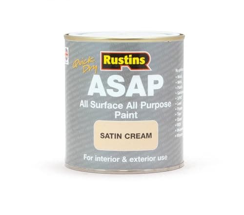 Image of RUSTINS ASAP Paint, Cream, 500 ml (Pack of 1)