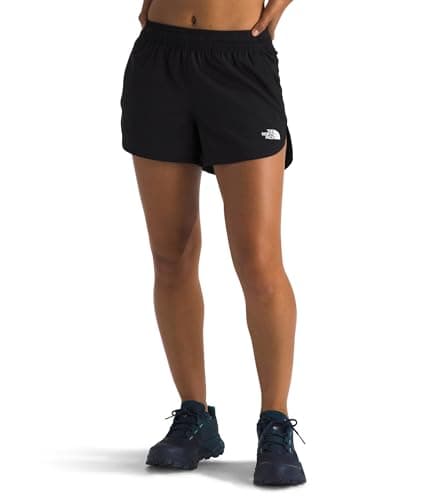 Image of The North Face Women's Flex Woven 3In Shorts, TNF Black, XS