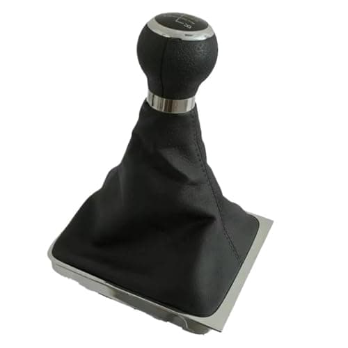 Image of XWVROEQCQ Auto Shifter Lever Gaiter Boot Cover Compatible with VW for Passat B6 for Variant for CC 6 Speed Car Cab Control Gear Shift Knob 3C0711113 car Gear Shift Lever