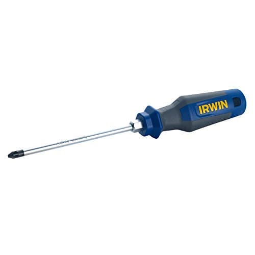 Image of IRWIN 1951802 2 x 125 mm PC PZ Pro-Comfort Screwdriver with Hex Bolster - Blue