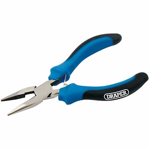 Image of Draper 12538 Soft Grip Mini Long Nose Pliers