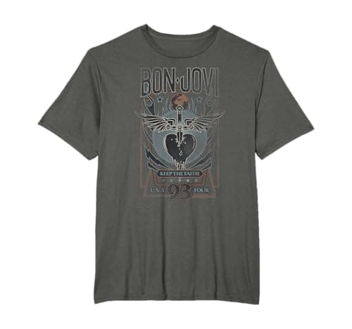 Image of Bon Jovi Keep the Faith T-Shirt T-Shirt