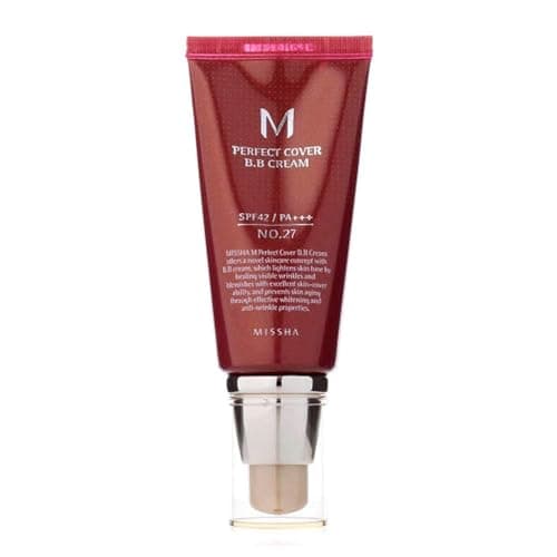 Image of Missha M Perfect Cover BB Cream SPF42 / PA +++ (No. 27 Honey Beige), 50 ml, Pack of 1