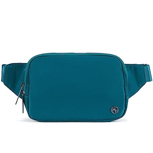 Image of Everywhere Belt Bag Large 2L, Pander Waterproof Everywhere Fanny Pack Purse for Women and Men with Adjustable Strap. (Teal Blue)