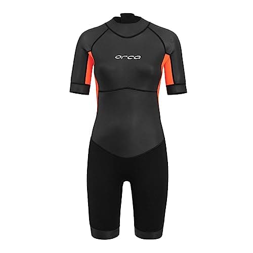 Image of ORCA Womens Vitalis Openwater Shorty Wetsuit - Black