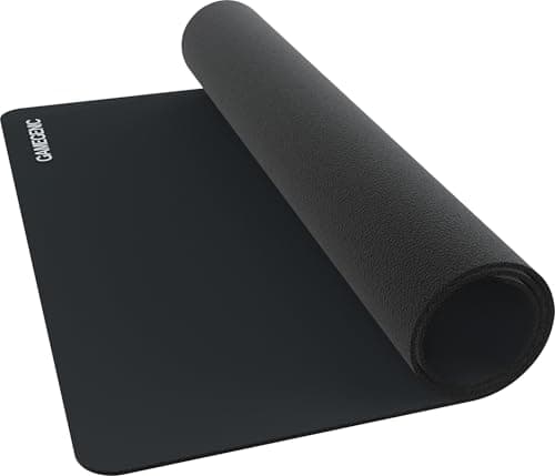 Image of Gamegenic | Gamegenic Prime 2mm Playmat Black | Trading Card Game Accessory