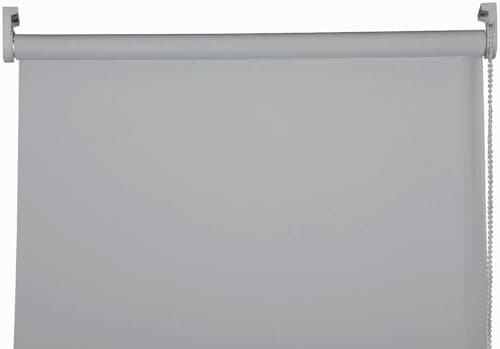 Image of Apex Furnishings Light Grey Blackout roller blinds for windows, Thermal Insulated UV Protection Child Safety Trimmable Easy Fit Home office Window Blinds W 90cm x L 165cm