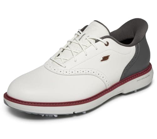 Image of Skechers Mens Prestige Waterproof Golf Shoe, Natural Gray, 9 UK