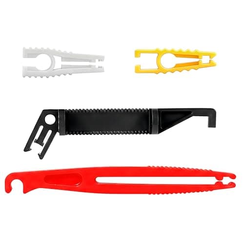 Image of Fernline Car Fuse Puller Set – 4 Pcs Universal Removal Tool Kit, Mini Plastic Extractor for Automotive, Truck, Motorcycle & Boat – Colour-Coded Fuse Remover Tools, Non-Conductive & Durable Grip