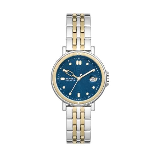 Image of Skagen Women's Watch Signatur Lille Sport Three-Hand Date, Two-Tone Stainless Steel, SKW3137