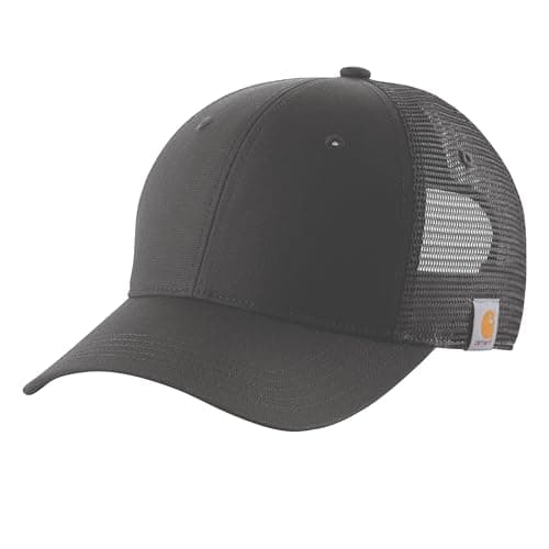 Image of Carhartt Canvas Mesh Back Cap, Black, One Size