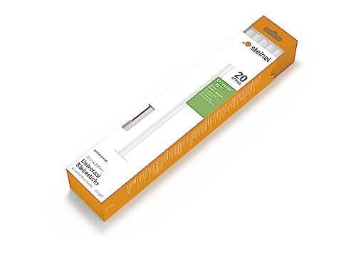 Image of Steinel Universal Glue Sticks Ø11 mm, 20x hot melt cartridges, Special Hot Melt Sticks for Professional Applications, 600 g, Transparent