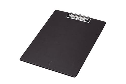 Image of Q-Connect PVC Single Clipboard Foolscap Black KF01296