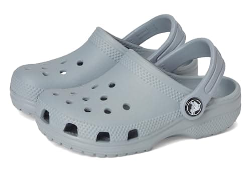 Image of Crocs Unisex Kids Classic Clog T Clog, Concrete, 9 UK Child