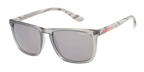 Image of Superdry SDS-SHOCKWAVE Sunglasses 113 Matte Crystal Dark Grey Fade Crystal