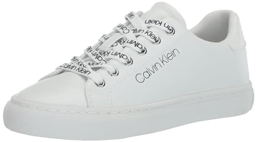 Image of Calvin Klein Women's Ciyan Sneaker, White 1, 4 UK