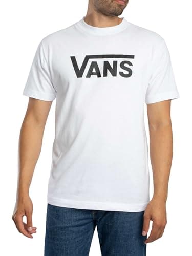 Image of Vans Men's Classic Ss Tee, White, XXL
