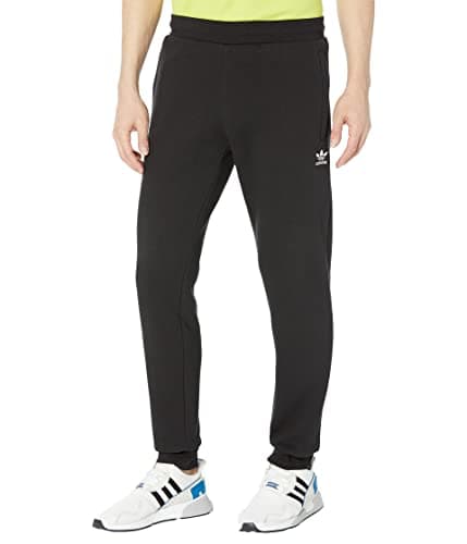 Image of Adidas Originals Men's Trefoil Essentials Pants Track, Black, Medium