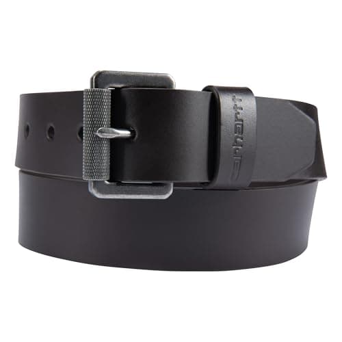 Image of Carhartt Men's Casual Rugged for Men, Available in Multiple Styles, Colors & Sizes Belt, Roller Buckle Belt (Brown), 36 UK