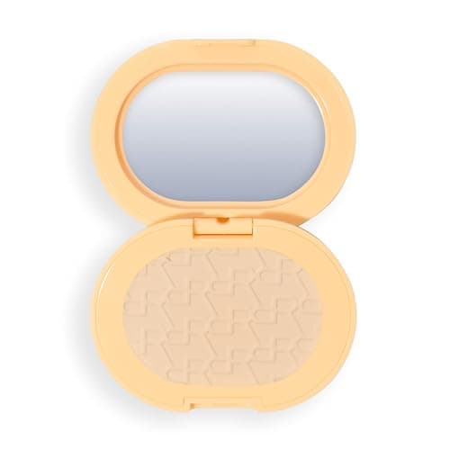 Image of Revolution Powder Pops Instant Blur Setting Powder, K-Beauty Inspired Airbrush Effect Makeup, Smooths Skin & Minimises Pores, Vegan & Cruelty-Free, Banana Light, 5g