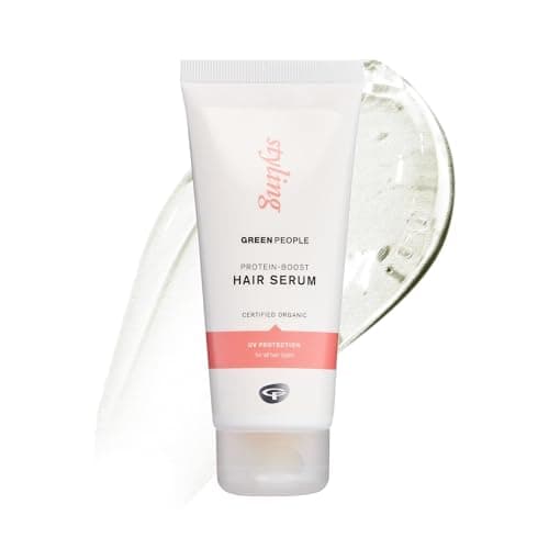 Image of Green People Protein-Boost Hair Serum - For Volume & Light Hold - Silicone & SLS Free - Natural, Organic & Vegan, 100ml